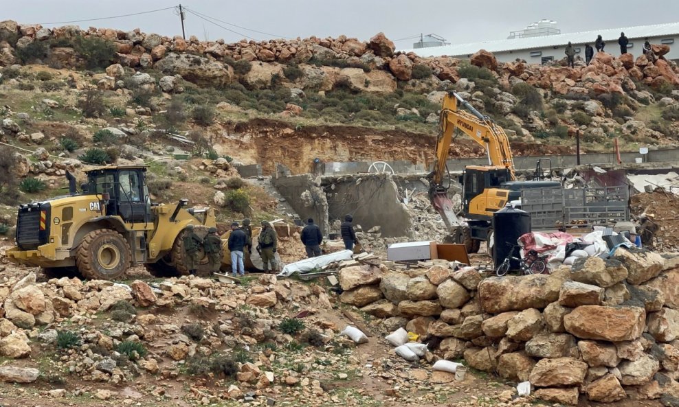 Rušenje palestinskih kuća na Zapadnoj obali