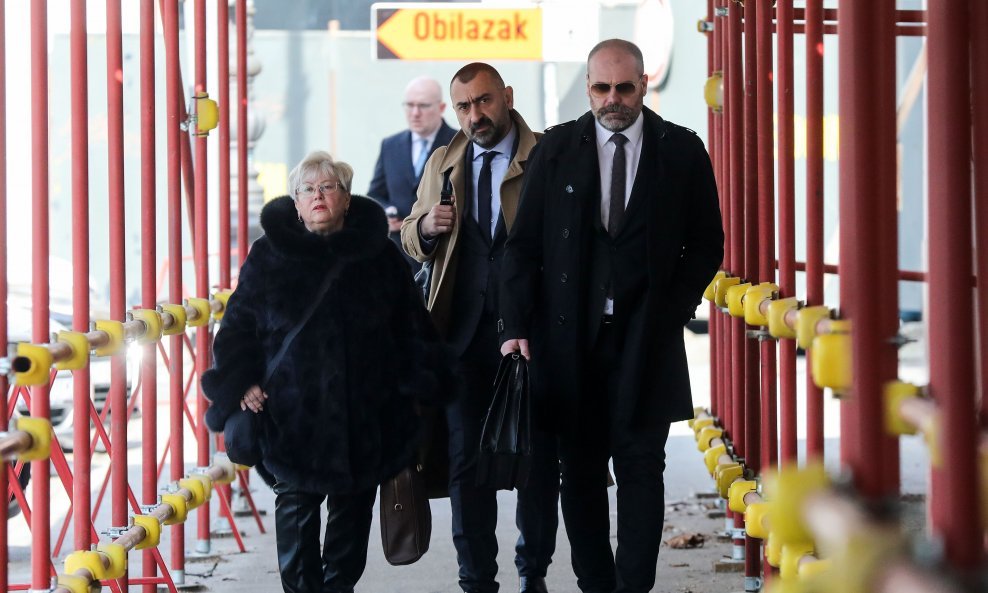 Dolazak odvjetnika bivših ministara na zagrebački Županijski sud