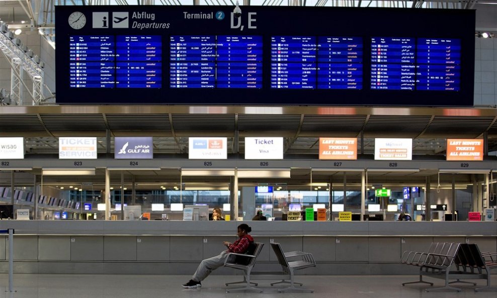 Štrajk na aerodromu u Frankfurtu na Majni