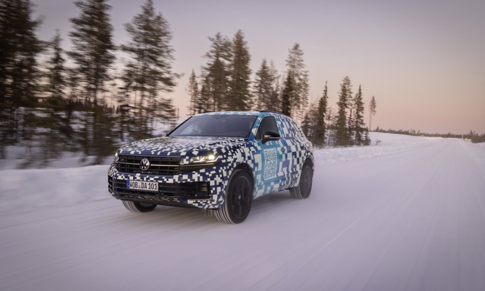 Novi VW Touareg na posljednjim testiranjima blizu Arktičkog kruga