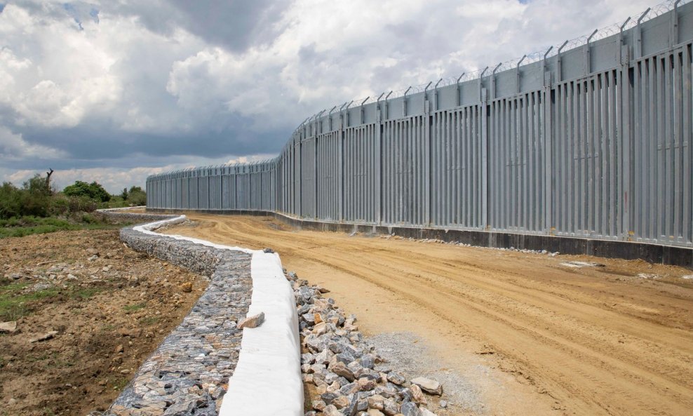 Postojeća ograda na granici Grčke i Turske