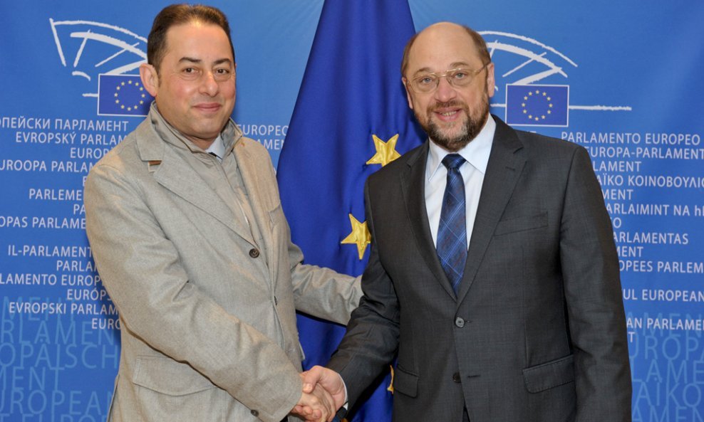 Gianni Pittella i Martin Schulz