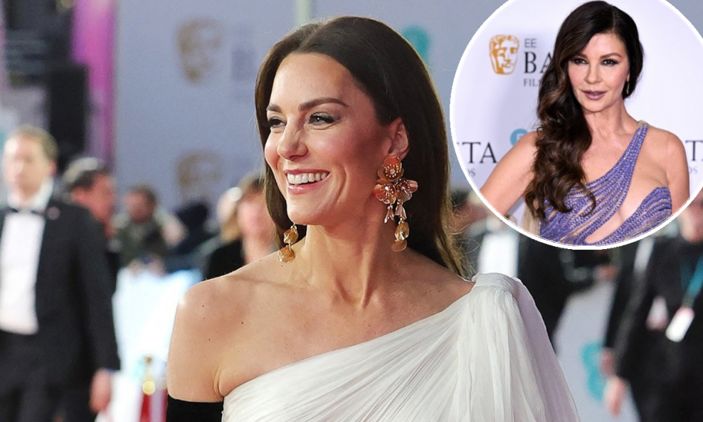 Outfit Kate Middleton komentirala je i glumica Catherine Zeta-Jones