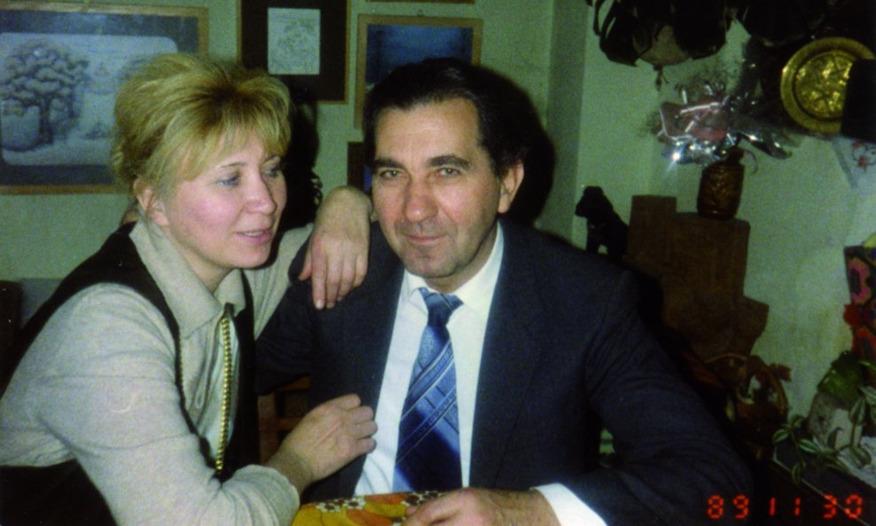 Ljiljana sa suprugom prim. dr. sc. Ivanom u mlađim danima