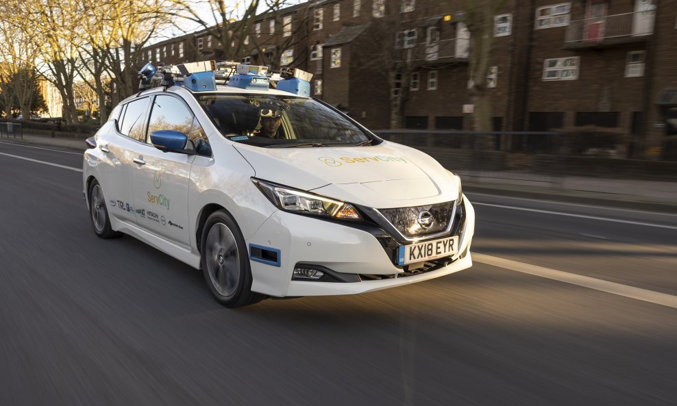 Nissan LEAF u projektu ServCity