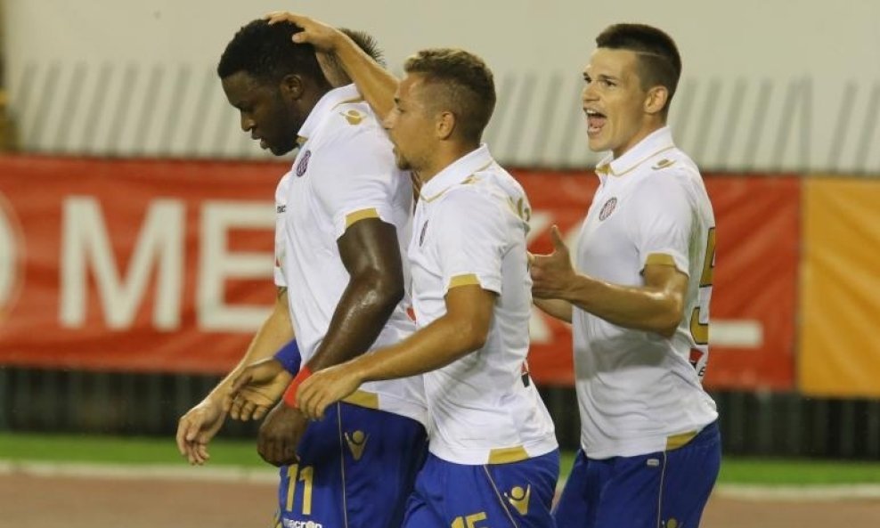 Hajduk slavi gol Ohandze