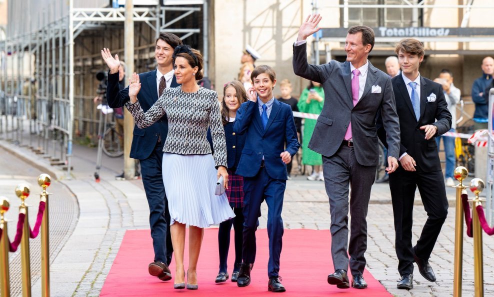 Princ Joachim i princeza Marie s djecom