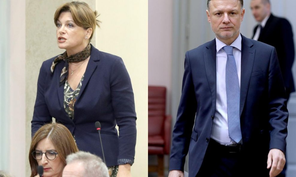 Karolina Vidović Krišto i Gordan Jandroković