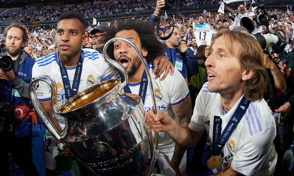 Rodrygo, Marcelo i Modrić