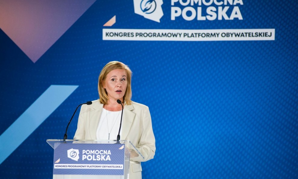 Magdalena Filiks, zastupnica oporbene poljske Građanske platforme (PO)
