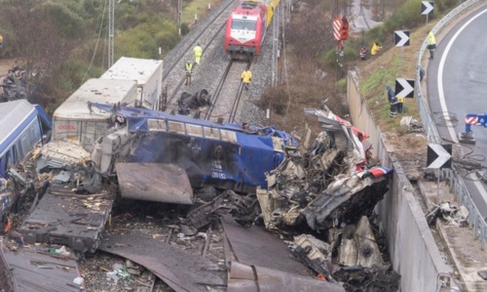 Željeznička nesreća u Larissi, Grčka