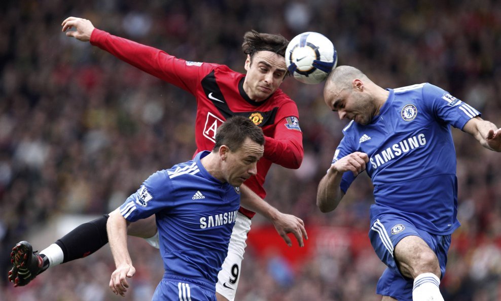 Alex Dmitar Berbatov John Terry Manchester United Chelsea