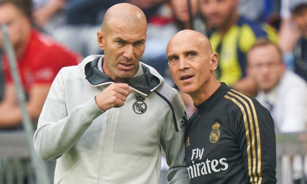 Zinedine ZIDANE i David BETTONI