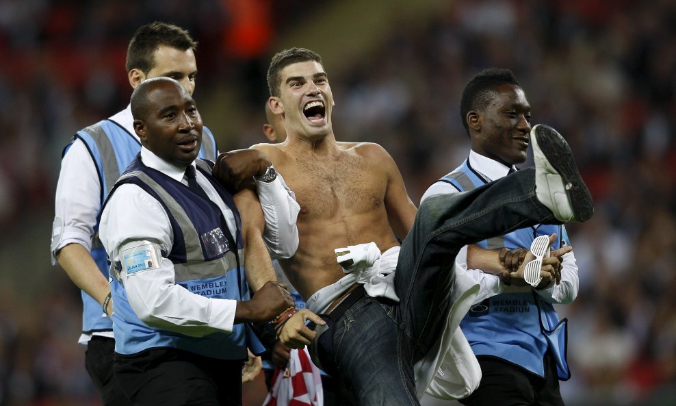 Wembley navijač streaker