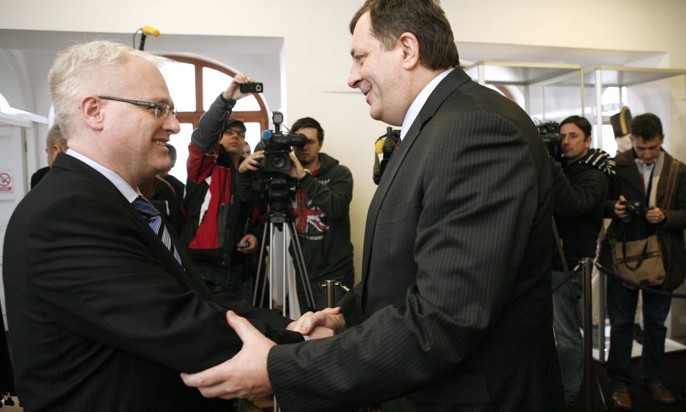 Ivo Josipović Milorad Dodik