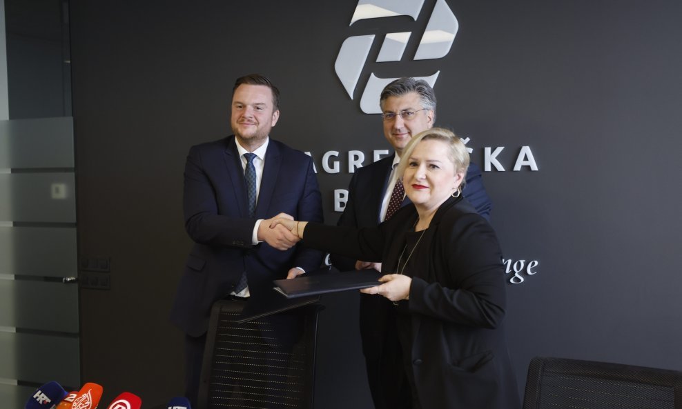 Marko Primorac, Andrej Plenković i  Ivana Gazić