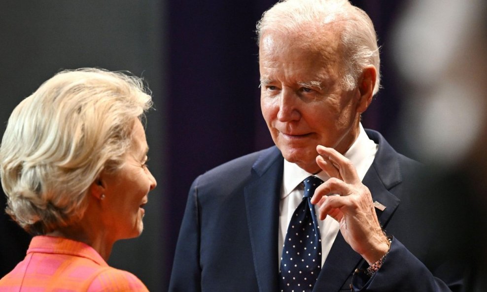 Ursula von der Leyen i Joe Biden