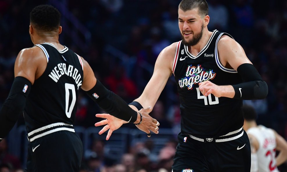 Ivica Zubac i Russell Westbrook