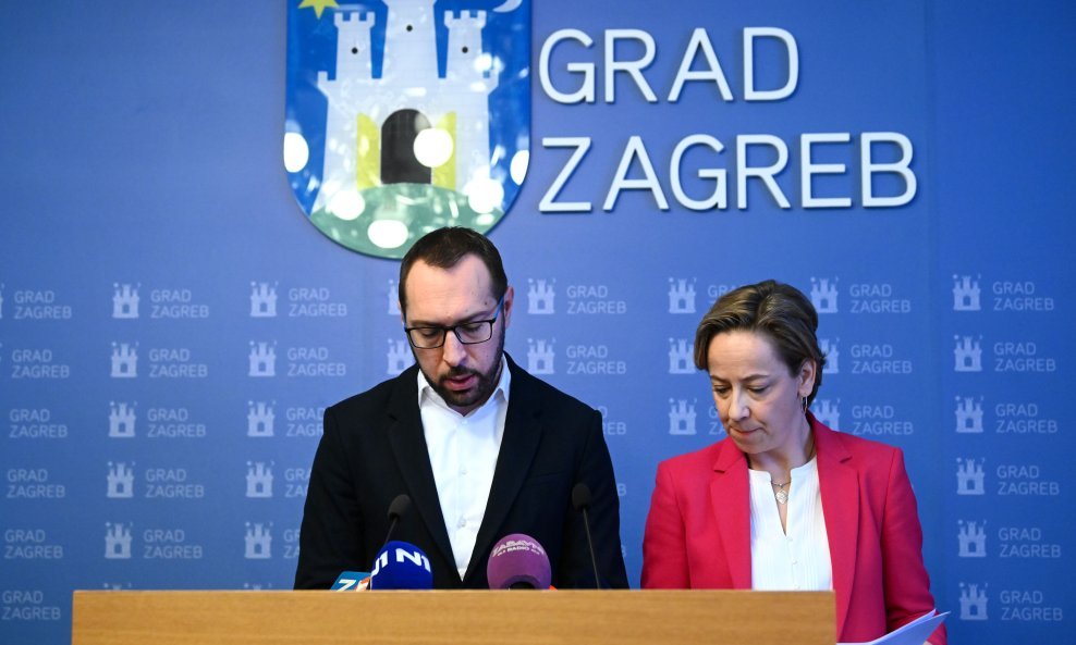 Tomislav Tomašević i Danijela Dolenec