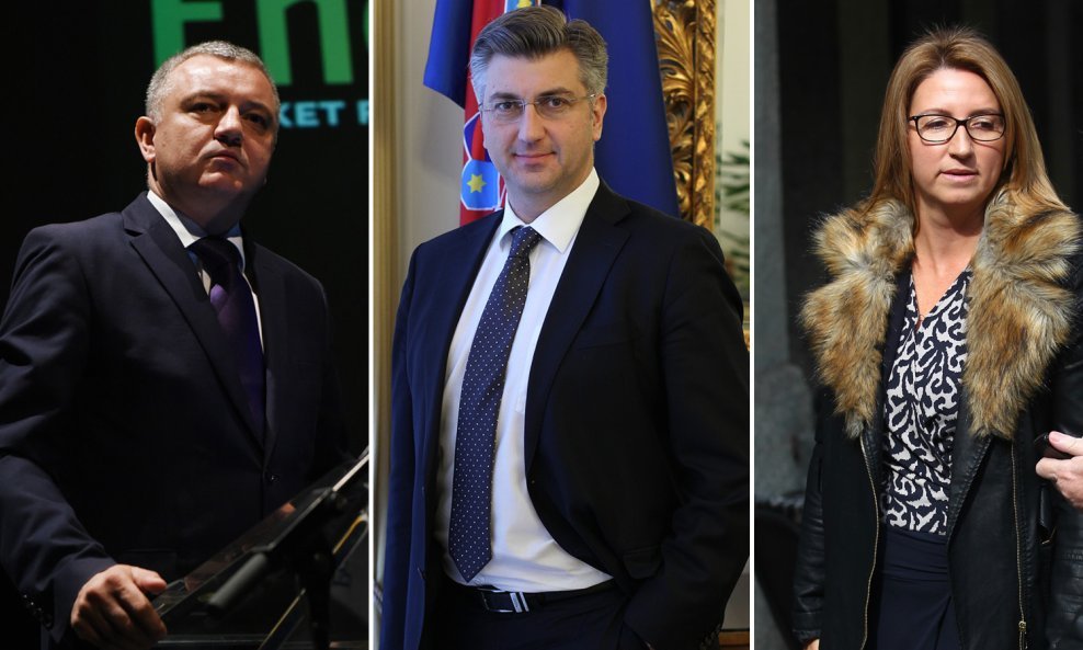 Darko Horvat, Andrej Plenković, Ivana Maletić