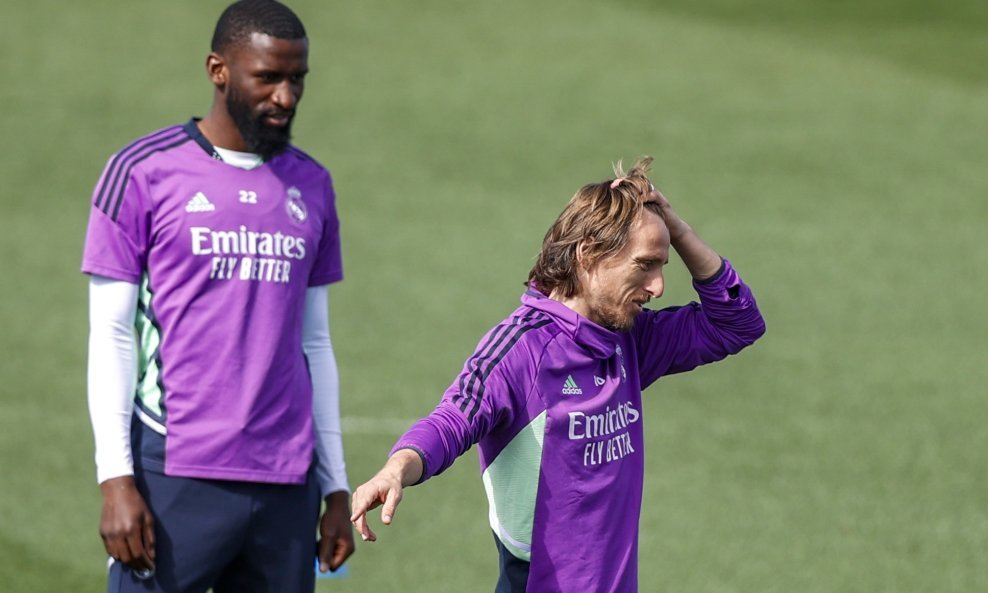 Luka Modrić i Antonio Rüdiger