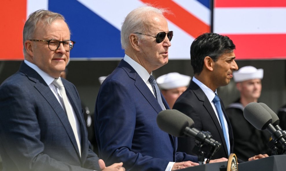 Anthony Albanese, Joe Biden, Rishi Sunak