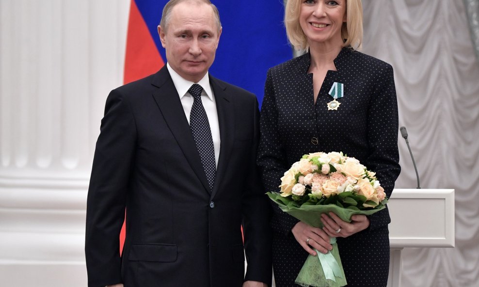 Vladimir Putin i Marija Zaharova