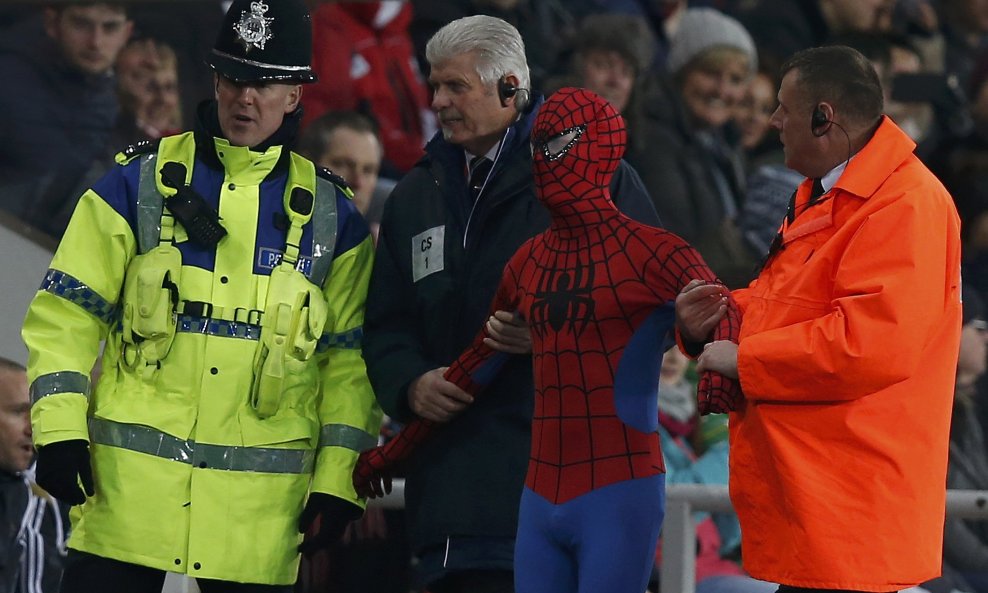 Spiderman na utakmici