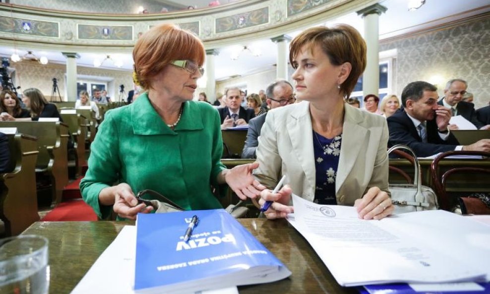 Vesna Kusin i Sandra Švaljek