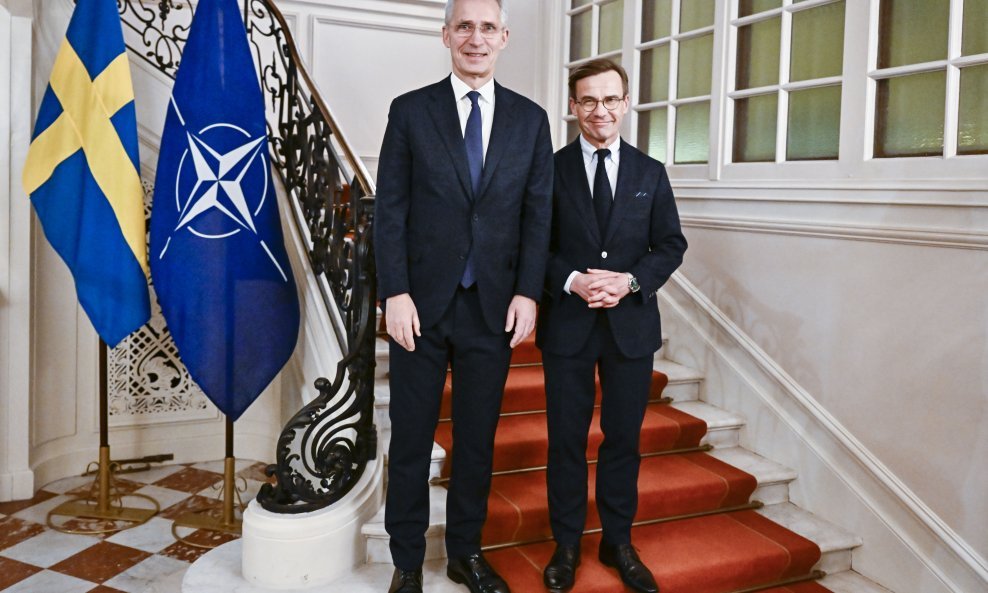 Šef NATO-a Jens Stoltenberg u Švedskoj