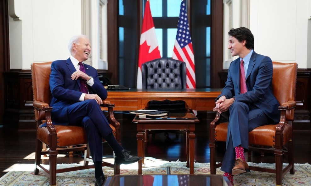 Biden i Trudeau