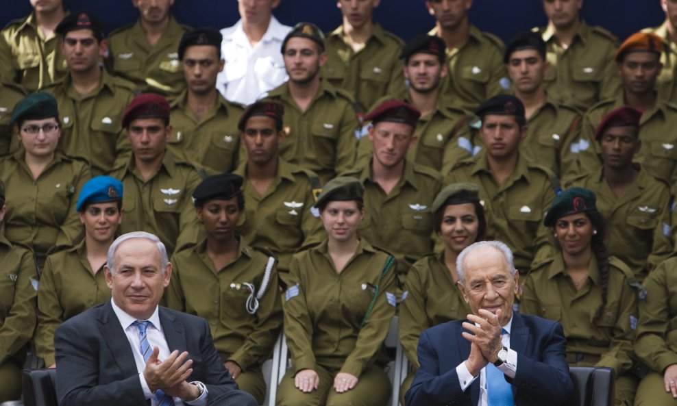 benjamin netanyahu i shimon peres
