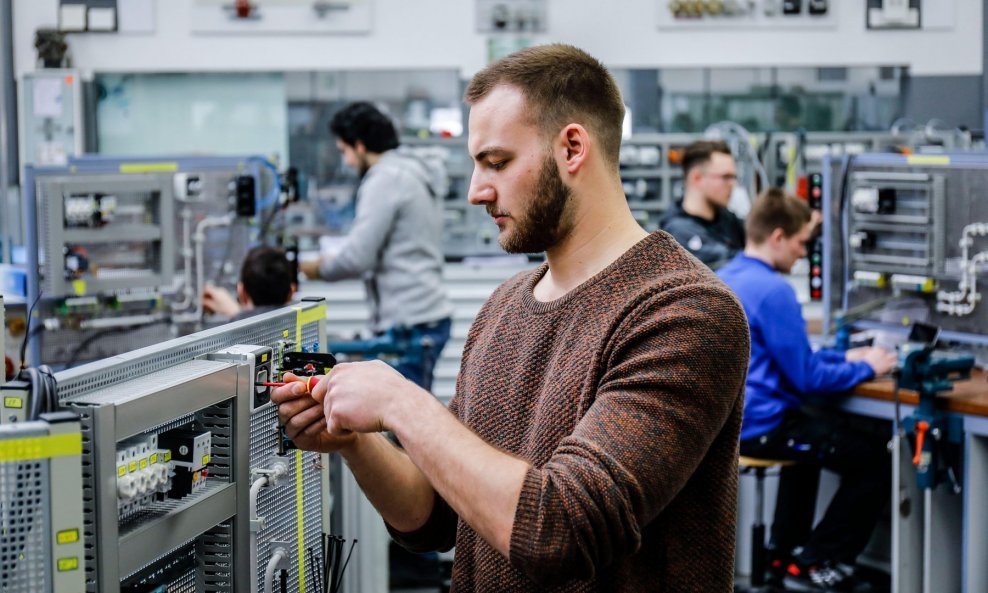 Radnik u njemačkoj industriji