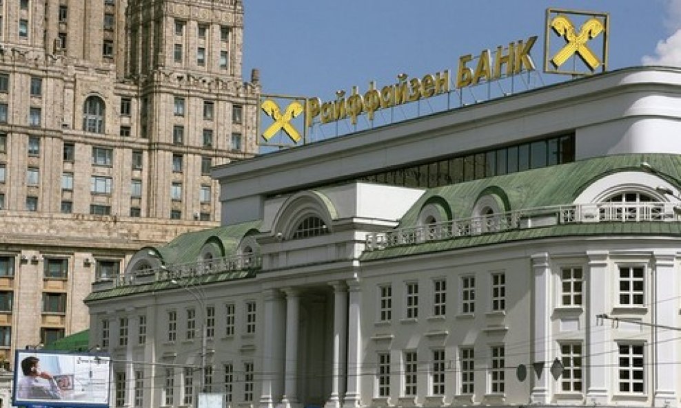 Raiffeisen bank, Moskva, Rusija