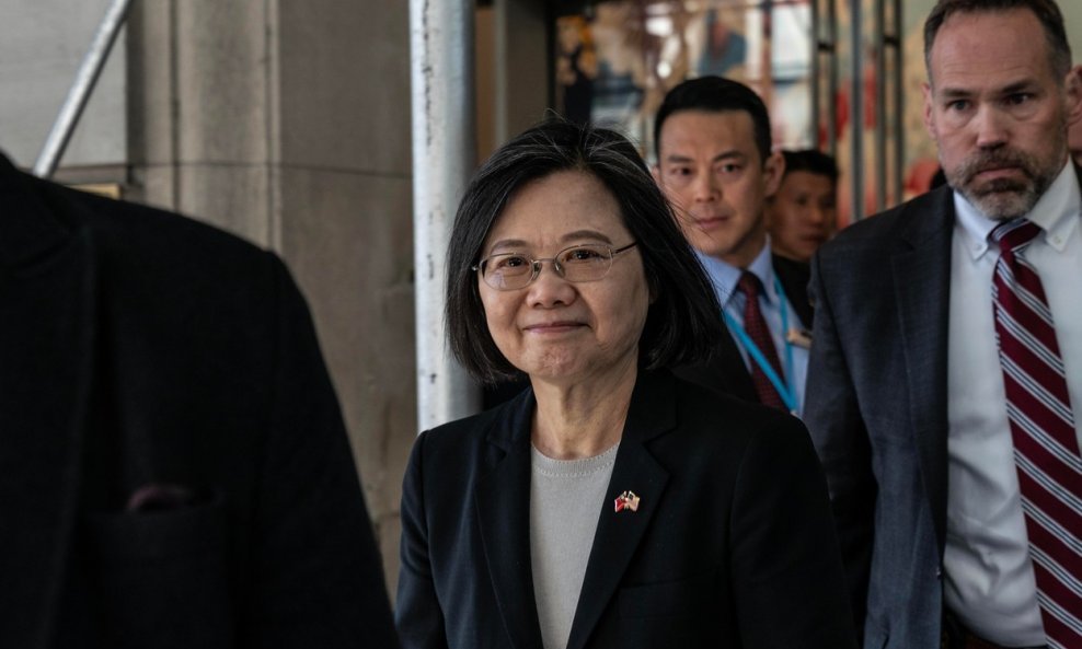 Tajvanska predsjednica Tsai Ing-wen u SAD-u