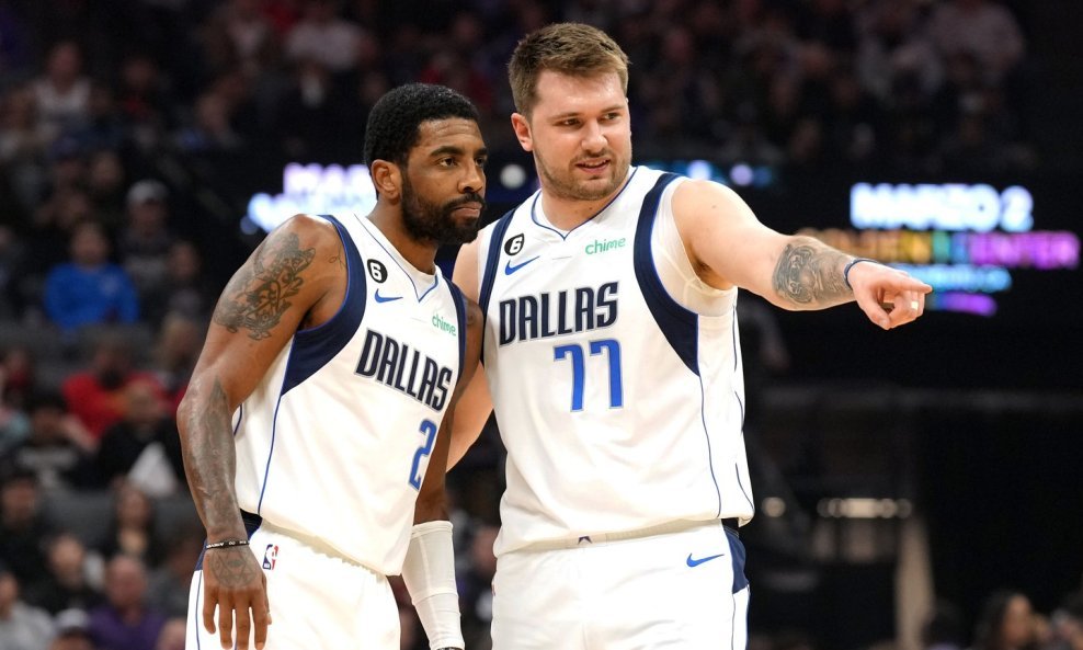 Kyrie Irving i Luka Dončić