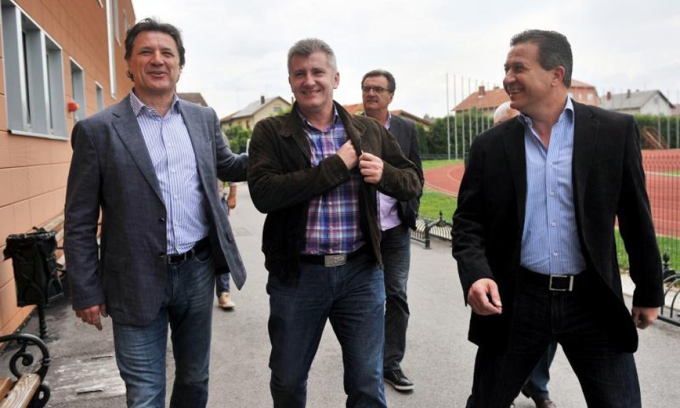 Zdravko Mamić Damir Vrbanović Davor Šuker Ante Čačić