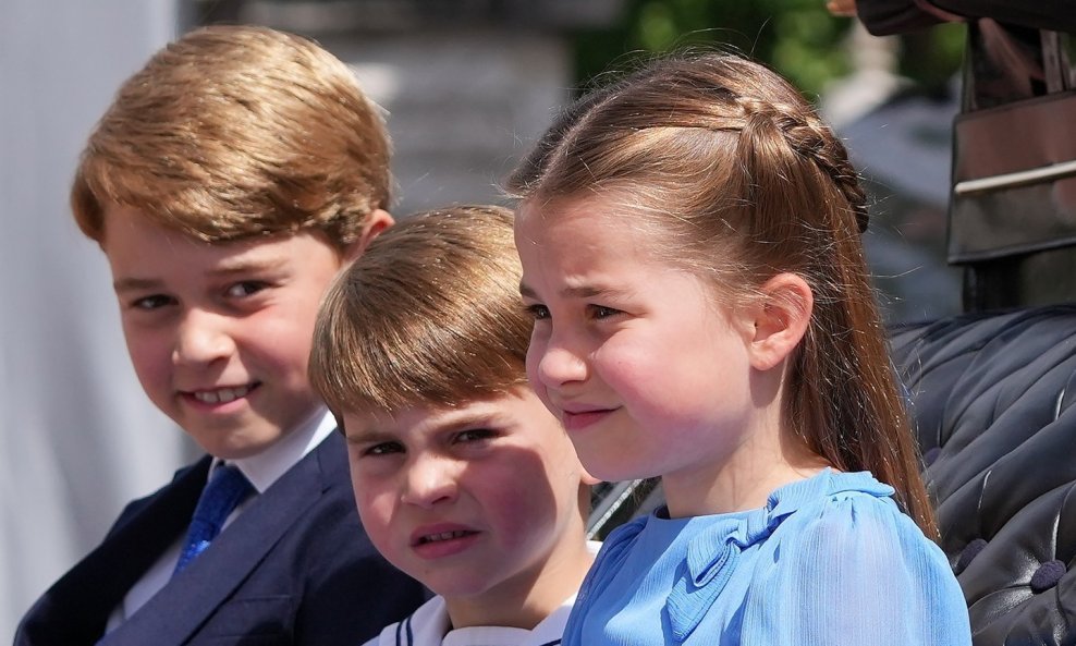 Princ George, princ Louis i princeza Charlotte