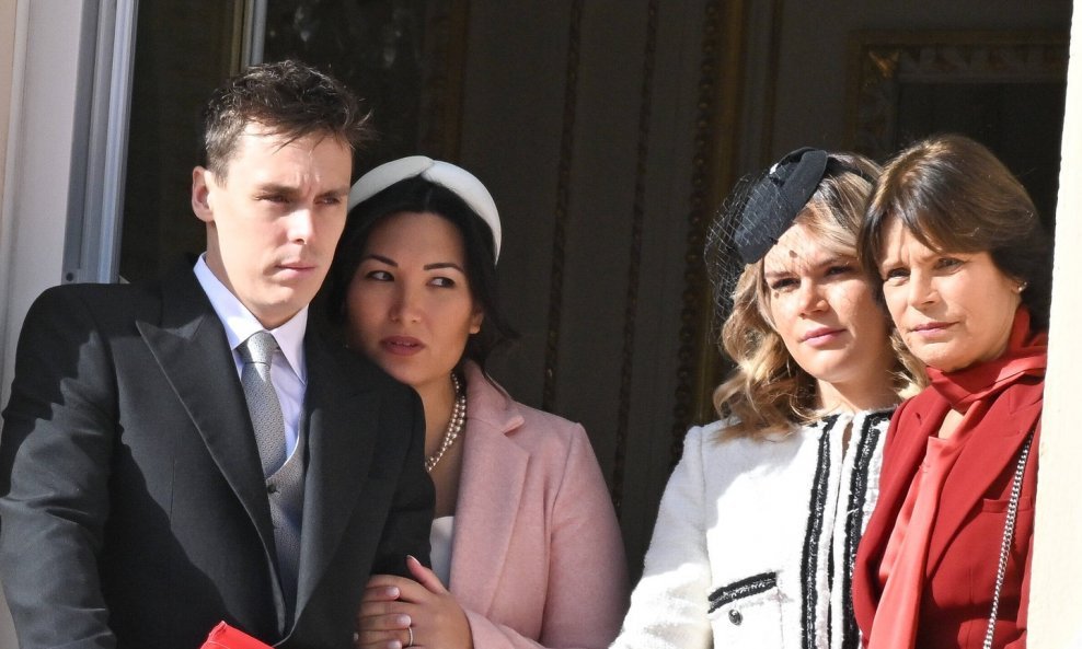 Louis Ducruet sa suprugom Marie, Camille Gottlieb, princeza Stephanie od Monaka