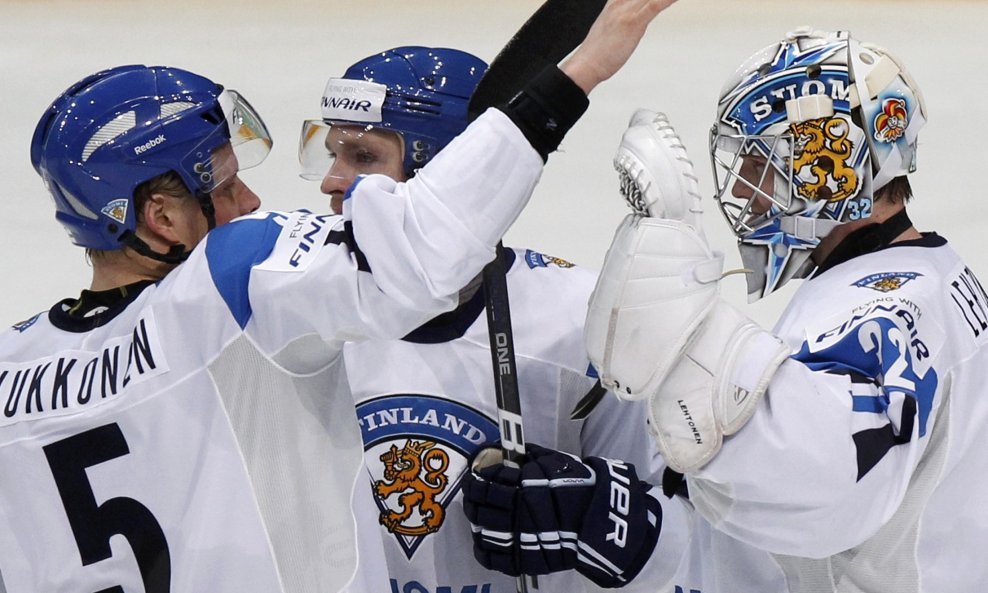 Finska 2012 Lasse Kukkonen, Mikko Maenpaa i Kari Lehtonen