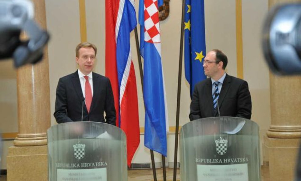 Borge Brende i Davor Ivo Stier