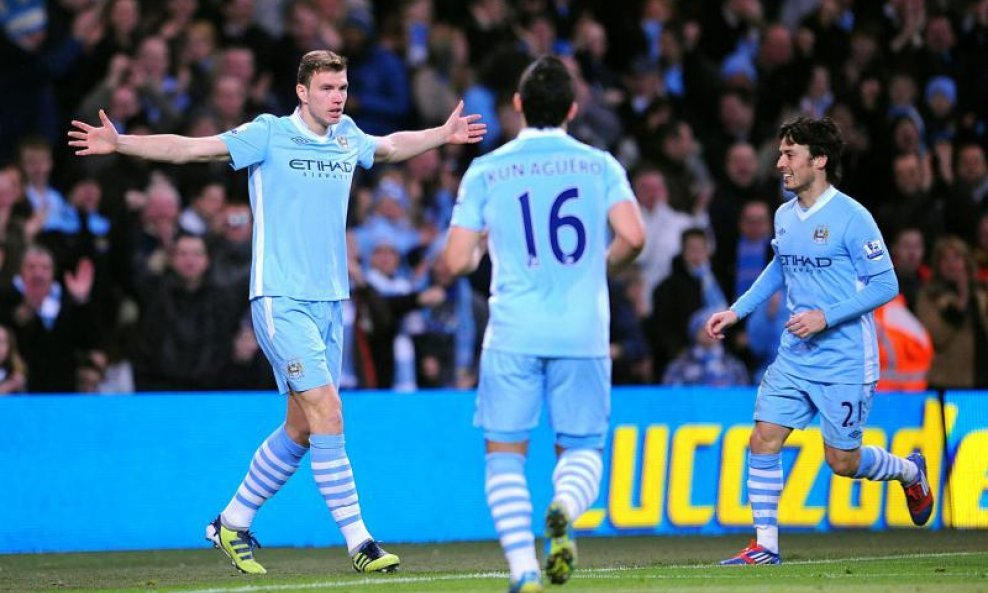 Manchester City 2012 Edin Džeko