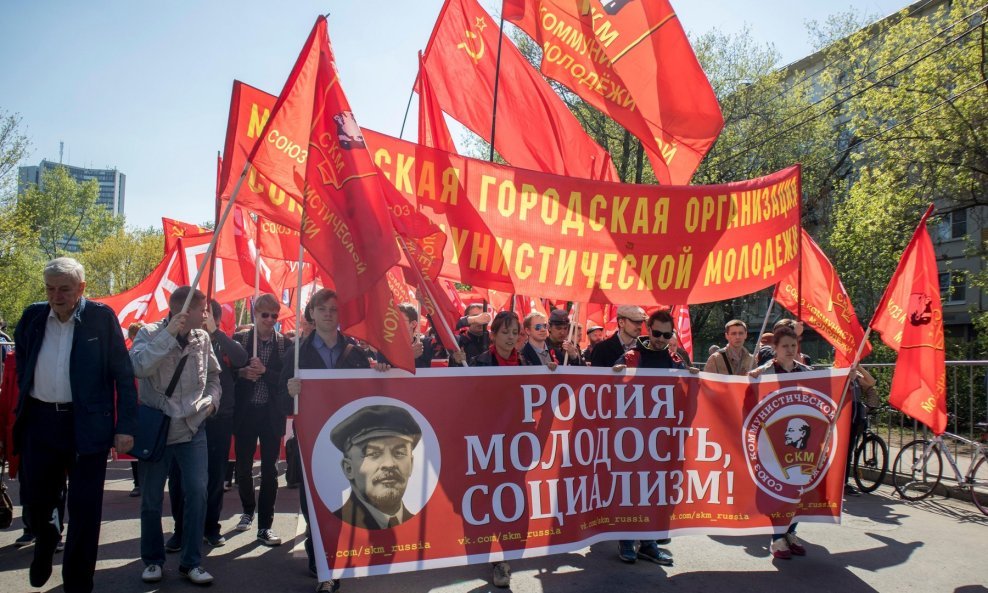 Ilustracija (Prvomajski mimohod u Moskvi)