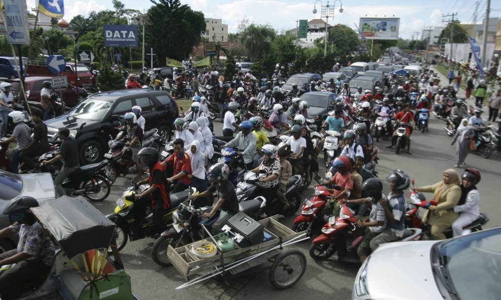 Panika na ulicama Banda Aceha