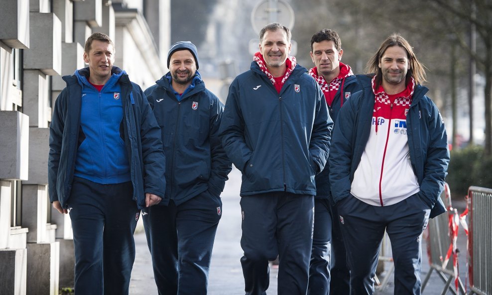 Venio Lozert, Željko Babić, Petar Metličić, Ivica Maras i Ivano Balić