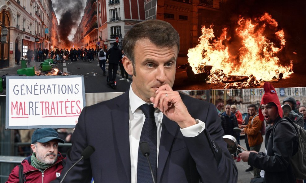 Emmanuel Macron i prosvjedi u Francuskoj