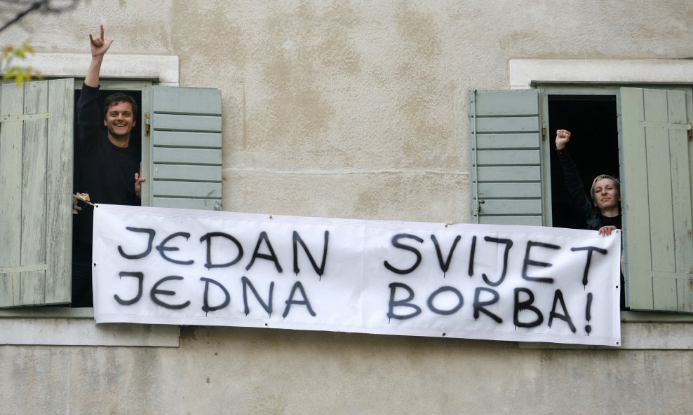 Studentski prosvjed u Splitu