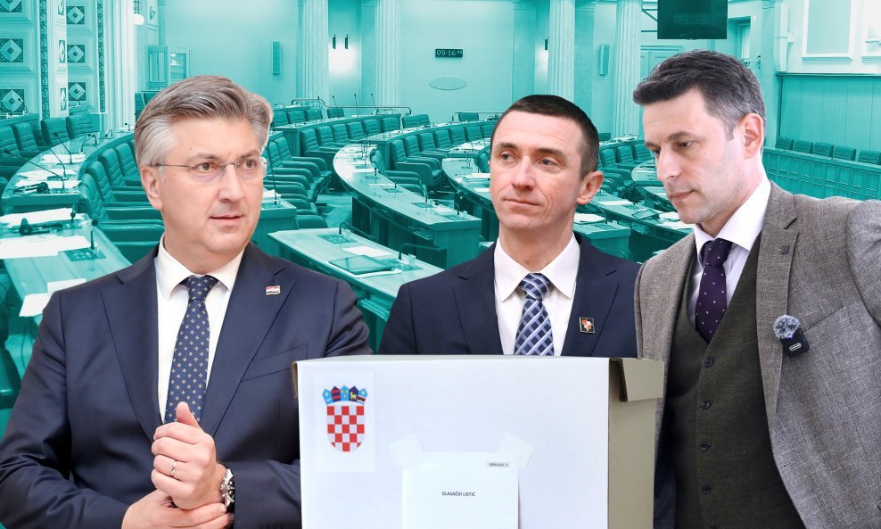 Andrej Plenković, Ivan Penava, Božo Petrov