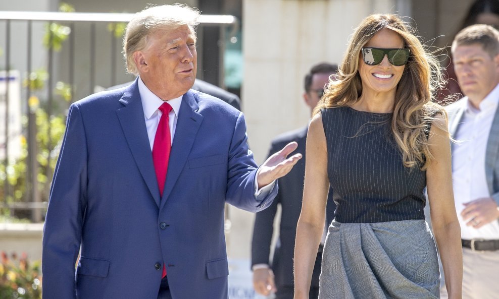 Donald i Melania Trump