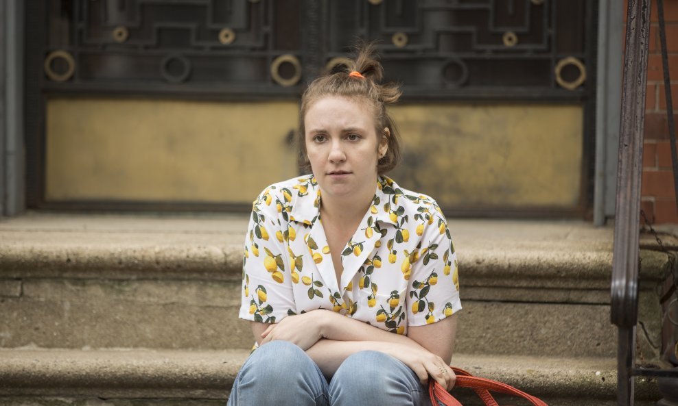 Lena Dunham kao Hannah Horvath u prizoru iz serije 'Djevojke'